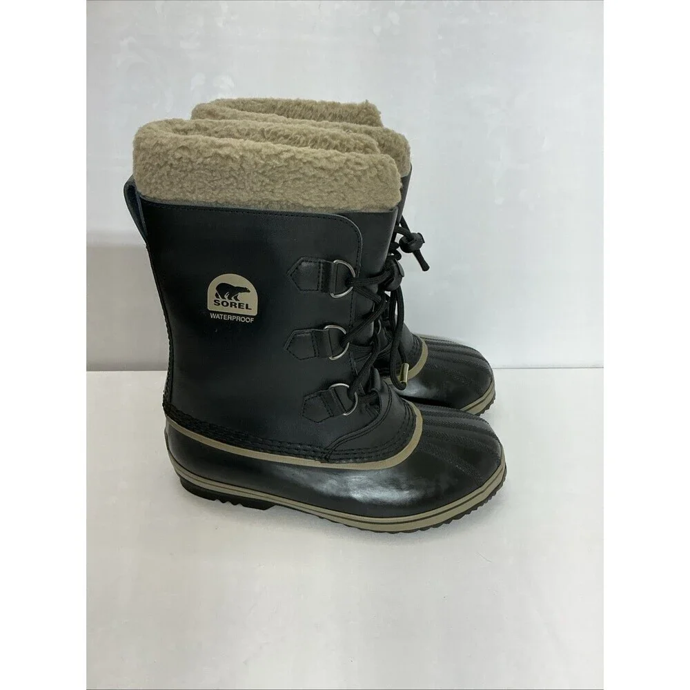 Sorel Youth Snow Boots Size 6 Black  Color